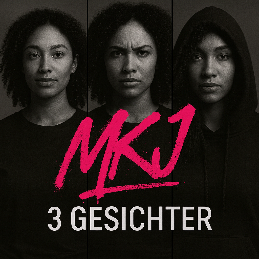 3 Gesichter - Album Cover von Mina Kali Jin (2025)
